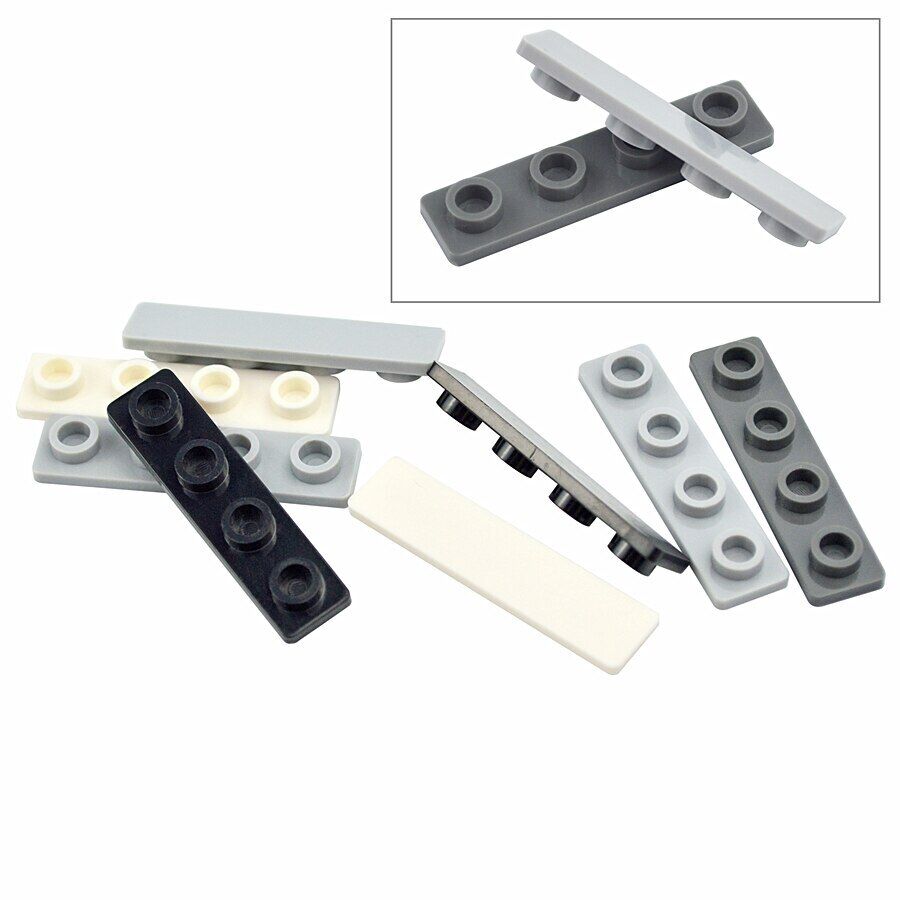 30pcs Thin 1X4 Raised Round Dots for Lego Kit brick Building Block Set DIY - Bricks & Blocks -  - The Drift Art Co.