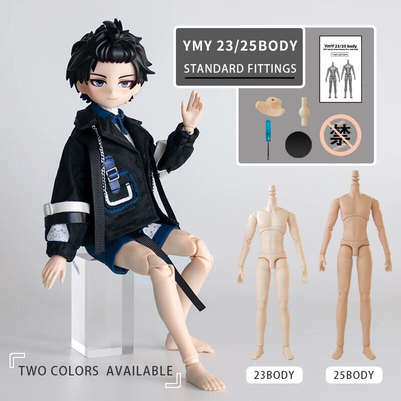 Body - 23/25 YMY body suitable For GSC Head BJD OB Obitsu 11 22 23 Ymy Toy Doll