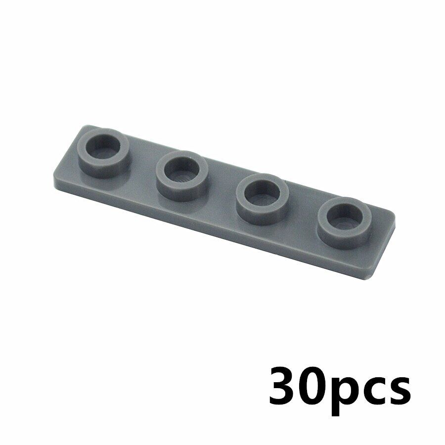 30pcs Thin 1X4 Raised Round Dots for Lego Kit brick Building Block Set DIY