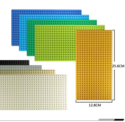 Building Blocks dots base plate DIY - Various Sizes - (16x32 16x16 & 32x32)