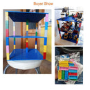 Building Blocks Dots base plates & Pillars DIY - Various Sizes - (16x32 & 32x32) | The Drift Art Co. 7