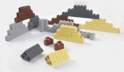 1x2 1x3 1x4 Wall Doors Windows MOC Parts for Lego Kit bricks Building Blocks Set