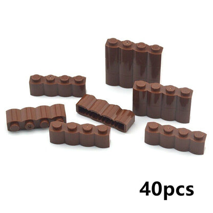 1x2 1x3 1x4 Wall Doors Windows MOC Parts for Lego Kit bricks Building Blocks Set