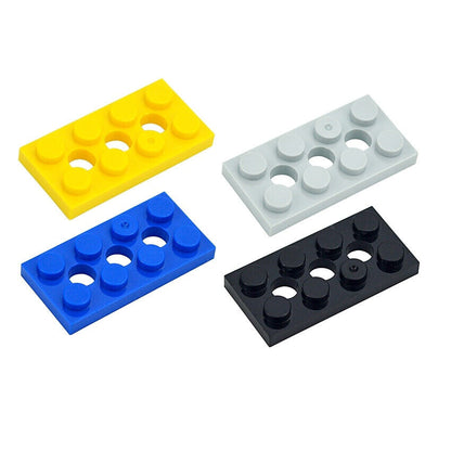 30pc Technic 3709 MOC 2x4 with 3 Holes for LEGO Brick Building Blocks Sets