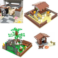 Chicken kennel Pigpen Animal Garden Plant for Lego Sets Building Blocks Sets DIY | The Drift Art Co. 7