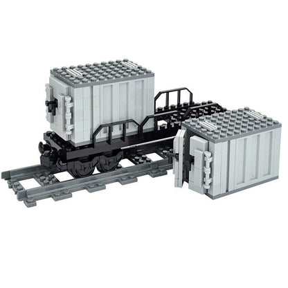 City Railway Train Frieght Container 92088 for Lego Building Blocks Bricks DIY