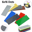 Building Block Dots base plates & Pillars - 6x16 6pcs 3027 - 8 Colors - for LEGO | The Drift Art Co. 2