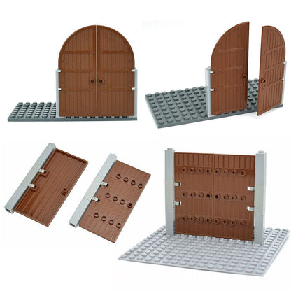 Gate Door 2400 87601 1x5x10 Parts for Lego Building Block Sets DIY