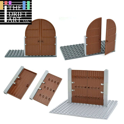 Gate Door 2400 87601 1x5x10 Parts for Lego Building Block Sets DIY