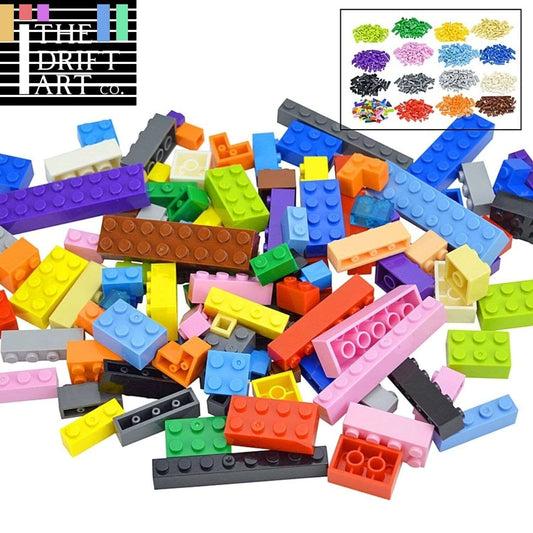 104pcs Mixed Color Thick Building Blocks Bricks For LEGO Toy DIY - Many colors! - The Drift Art Co.