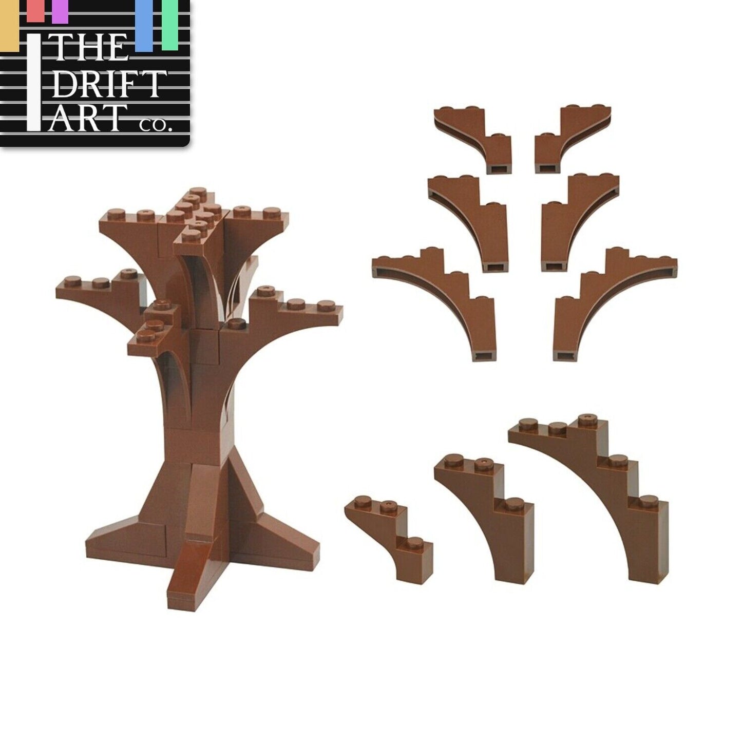 20pcs Plant Tree Branch 13965 Arch 1x3x3 Part for Lego Building Blocks Sets DIY