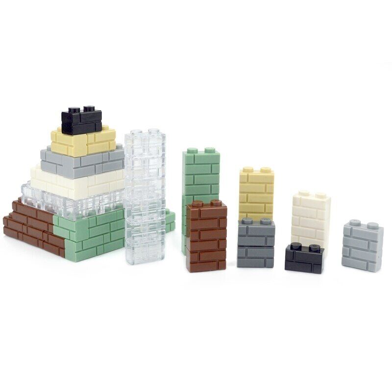 1x2 1x3 1x4 Wall Doors Windows MOC Parts for Lego Kit bricks Building Blocks Set