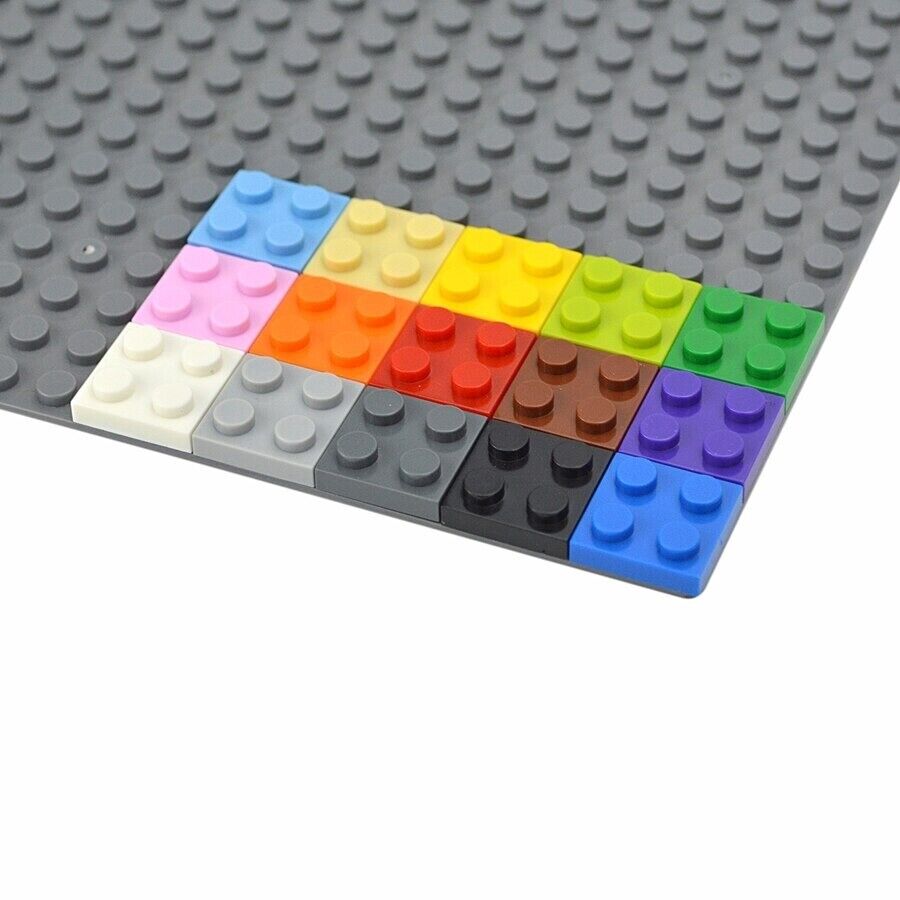 85pcs Thin 2x2 Dots 3022 DIY for Lego Kits Wall bricks Building Blocks Set