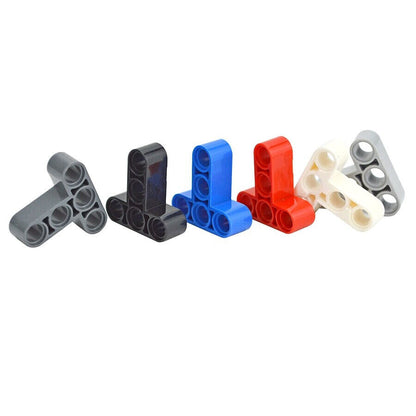 10pcs 3x3 Holes T-shaped Arm Liftarm Beam 60484 for Lego Kit Building Block Sets