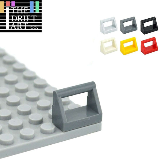 50pcs 1x2 Top plate with handle 2432 MOC for LEGO Brick Building Blocks Sets