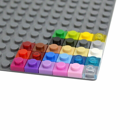 300pcs Thin 1x1 Dots 3024 DIY for Lego Kits Wall bricks Building Blocks Set