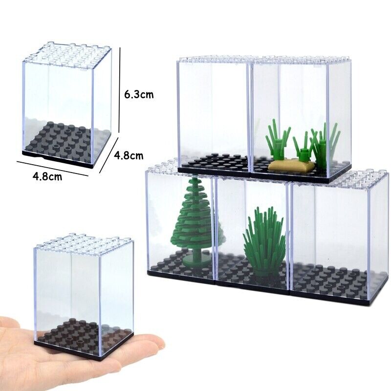 Acrylic Dustproof Box Display Cabinet Part for Lego Sets Building Block Sets DIY