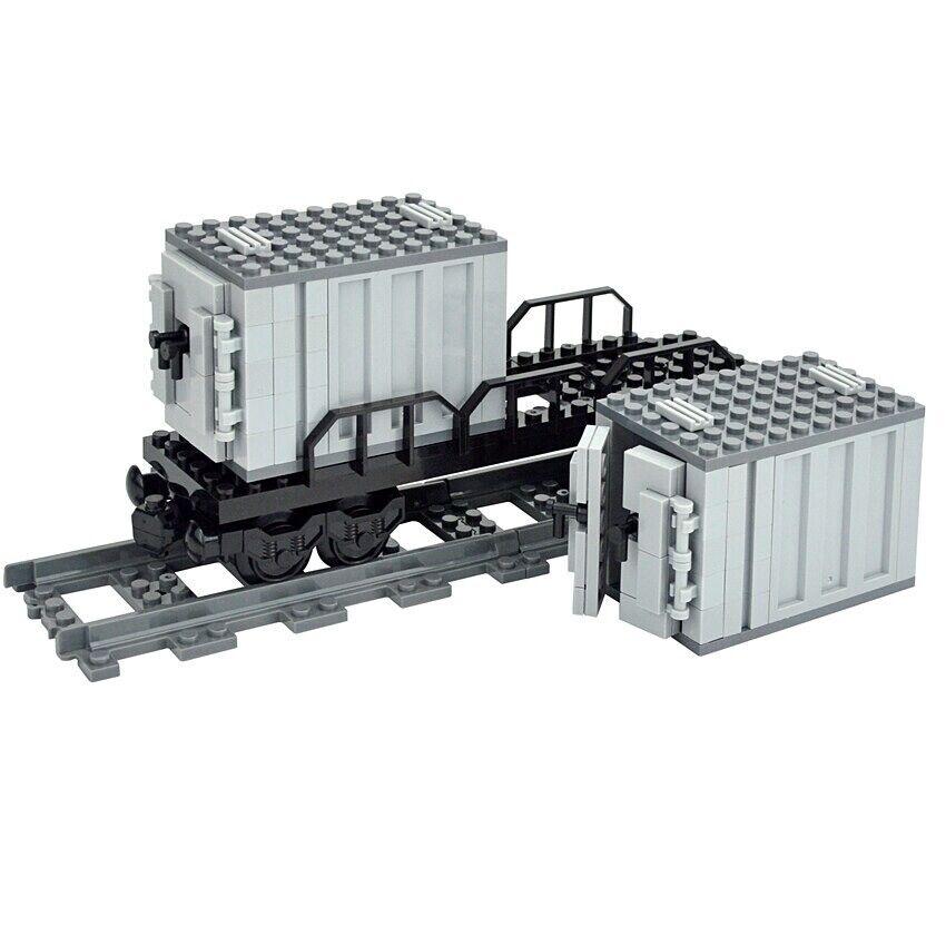 City Railway Freight Train Container 92088 for Lego Building Blocks Bricks DIY