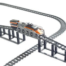 Bridge Tracks w/ Rock for Lego Kit Train Building Blocks Sets DIY - 20 Sets! | The Drift Art Co. 4