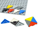 100pcs 45° Cut 2x2 Triangle Tile 35787 Building Blocks Bricks Toy DIY - 8 Colors | The Drift Art Co. 5