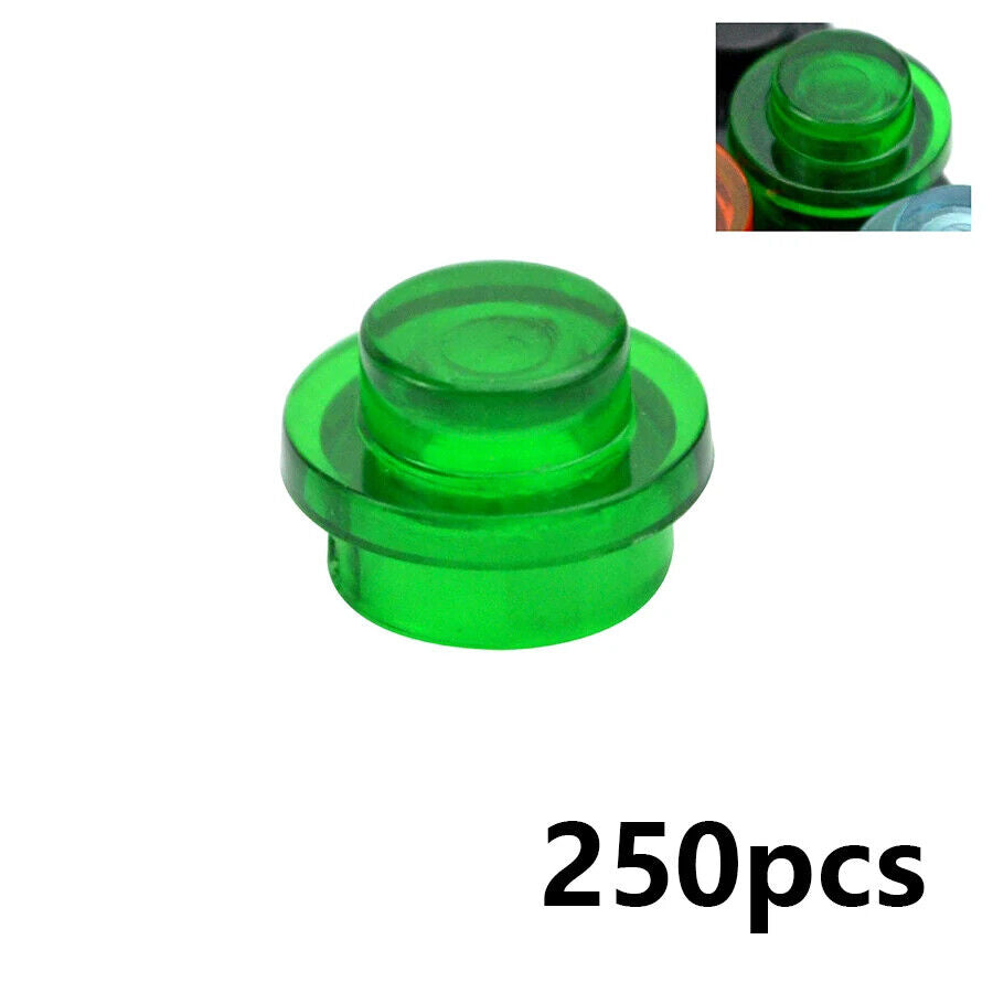 250pcs Round 1x1 Dot 4073 6141 15570 for Lego MOC Building Blocks Brick Toy DIY