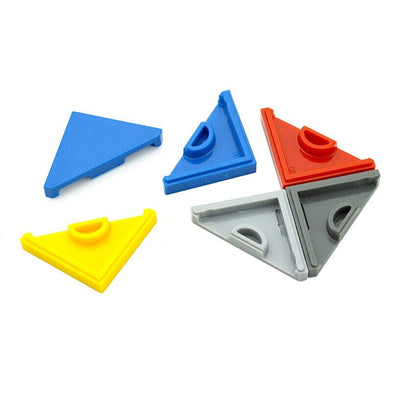 100pcs 45° Cut 2x2 Triangle Tile 35787 Building Blocks Bricks Toy DIY - 8 Colors