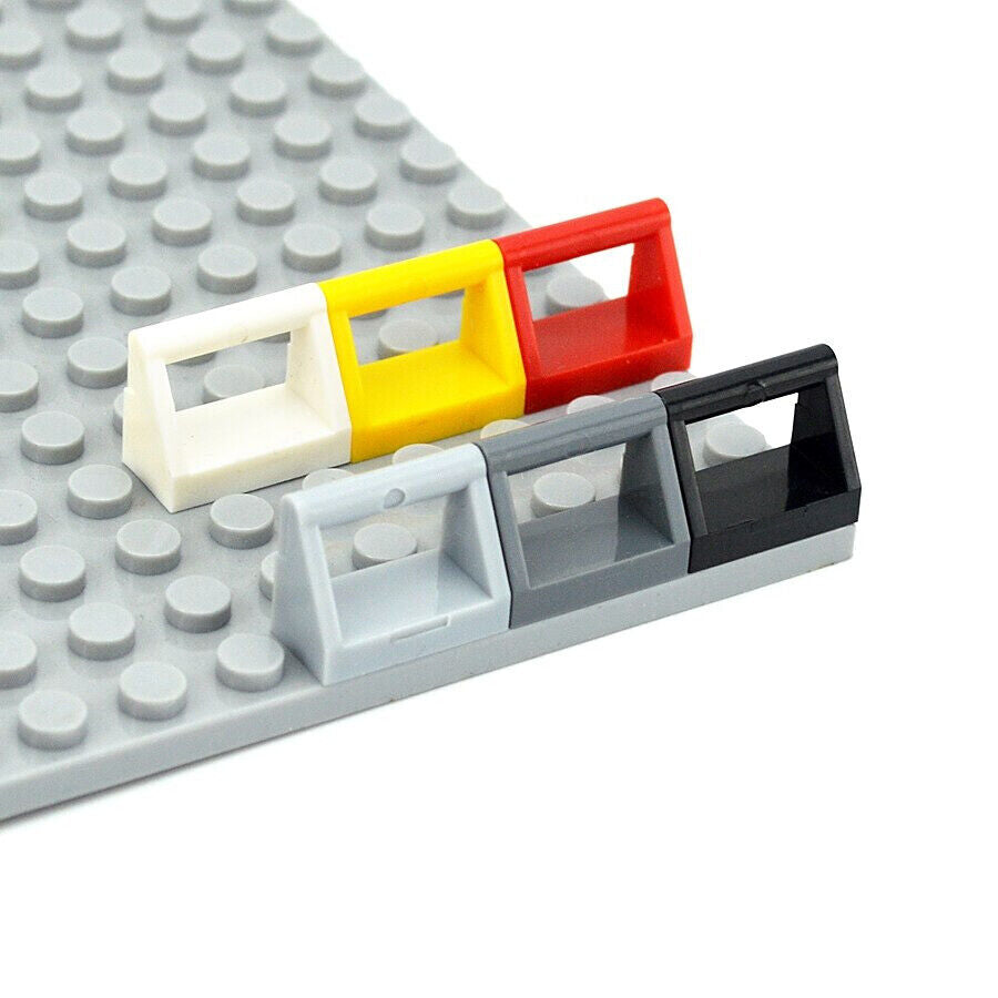 50pcs 1x2 Top plate with handle 2432 MOC for LEGO Brick Building Blocks Sets