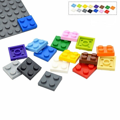 85pcs Thin 2x2 Dots 3022 DIY for Lego Kits Wall bricks Building Blocks Set