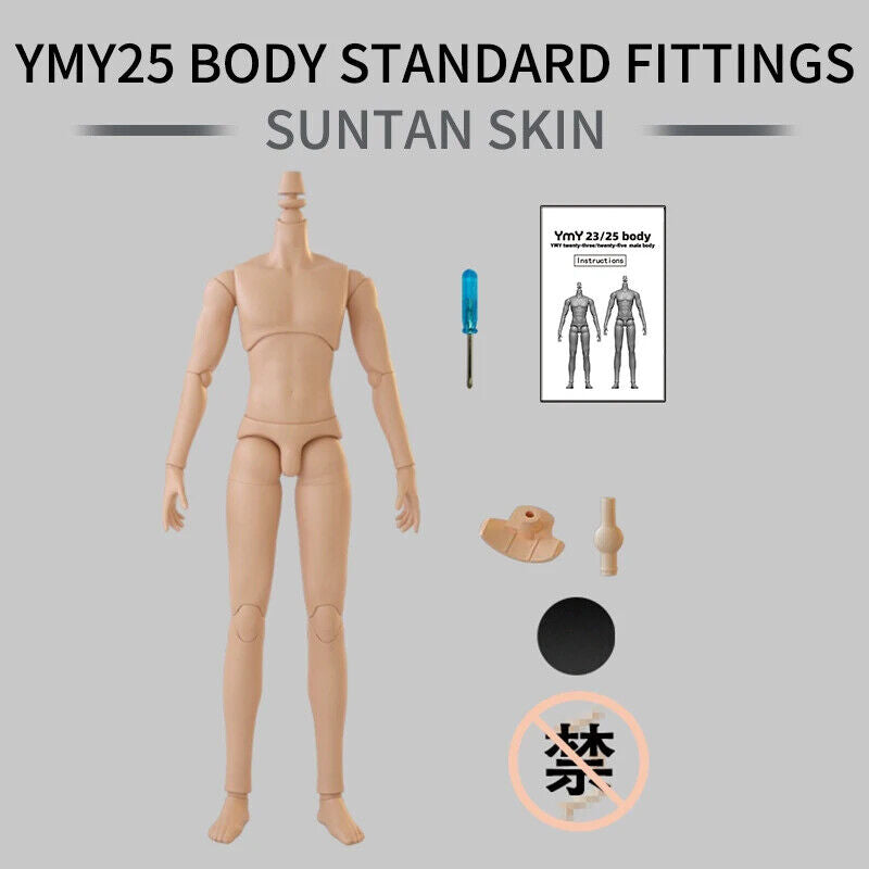 Body - 23/25 YMY body suitable For GSC Head BJD OB Obitsu 11 22 23 Ymy Toy Doll