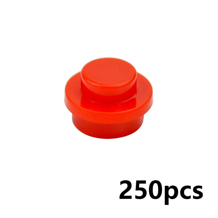 250pcs Round 1x1 Dot 4073 6141 15570 for Lego MOC Building Blocks Brick Toy DIY