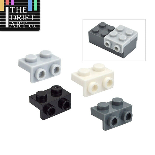 30pcs 99781 1x2 Modular Bracket Plate for Lego Kit brick Building Block Set DIY