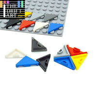 100pcs 45° Cut 2x2 Triangle Tile 35787 Building Blocks Bricks Toy DIY - 8 Colors | The Drift Art Co. 1