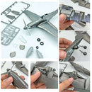 1/48 Scale 4D US P-51D Mustang Fighter Aircraft Plane Assembly Kit Model Art Toy | The Drift Art Co. 2
