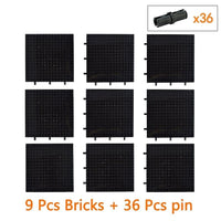 4/3 MOC Technic base plates Dots 65803 16x16 For LEGO Kits Building Blocks DIY 6 | The Drift Art Co.