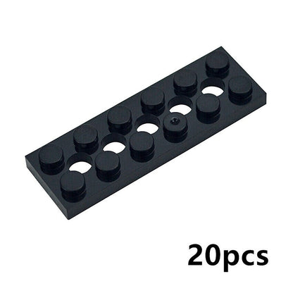 20pc Technic 332001 Plate 2x6 with 5 Holes for LEGO Brick Building Blocks Sets