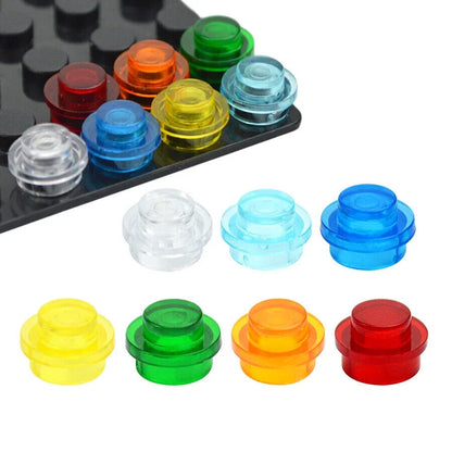 250pcs Round 1x1 Dot 4073 6141 15570 for Lego MOC Building Blocks Brick Toy DIY