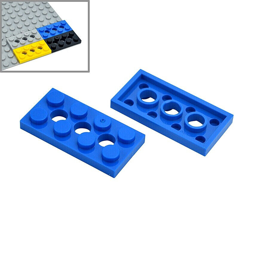 30pc Technic 3709 MOC 2x4 with 3 Holes for LEGO Brick Building Blocks Sets