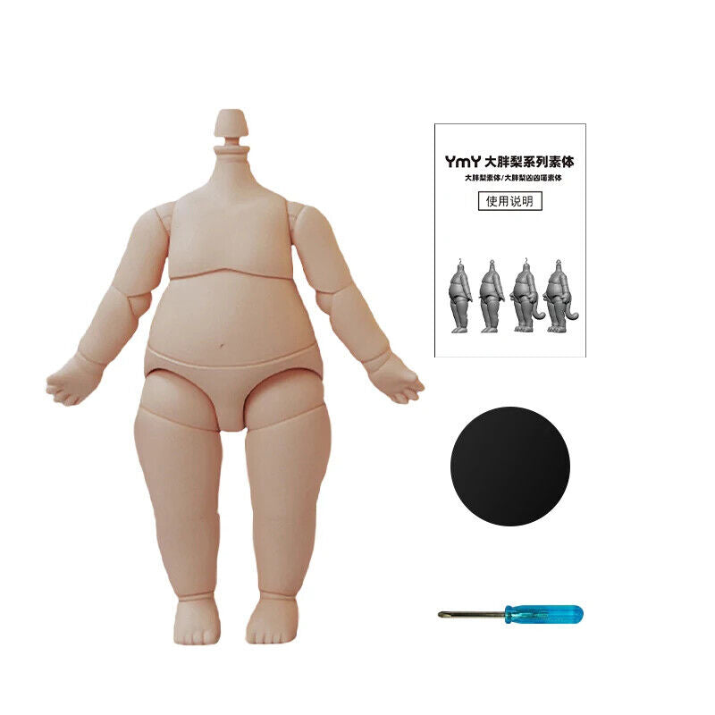 Body - big pear 1/6 S-hook YMY suitable For GSC Head BJD OB Toy Doll