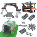 Bridge Tracks w/ Rock for Lego Kit Train Building Blocks Sets DIY - 20 Sets! | The Drift Art Co. 5
