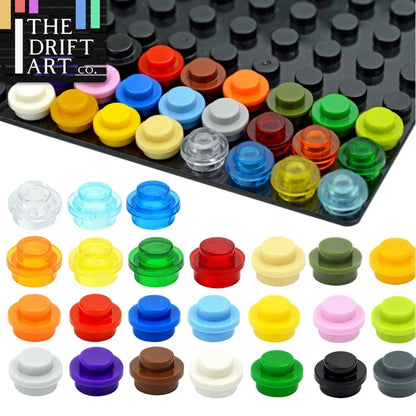 250pcs Round 1x1 Dot 4073 6141 15570 for Lego MOC Building Blocks Brick Toy DIY