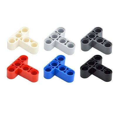 10pcs 3x3 Holes T-shaped Arm Liftarm Beam 60484 for Lego Kit Building Block Sets