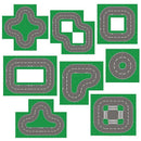 32x32 Dots Green City Street Baseplate Building Blocks Bricks Set DIY - 10 types - Baseplate -  - The Drift Art Co.