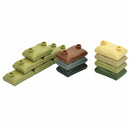 33pcs Sandbags War Swat Army WW2 Weapon Soldier Figures Building Blocks Toy DIY - Minifigure -  - The Drift Art Co.