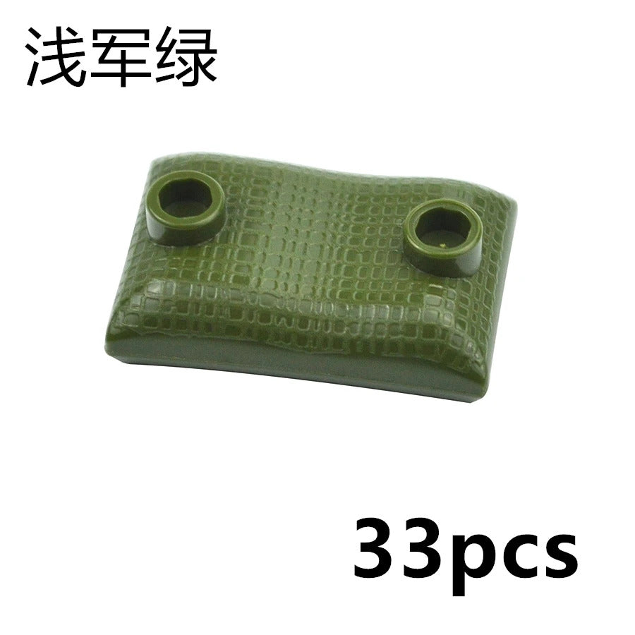 33pcs Sandbags War Swat Army WW2 Weapon Soldier Figures Building Blocks Toy DIY -  - The Drift Art Co.