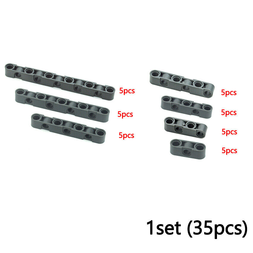 35pcs Tech Parts for Lego Kits beam Studless Liftarm Crane Building Blocks Sets - Bricks & Blocks -  - The Drift Art Co.