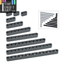 40pcs 1x2 1x5 1x7 1x9 Technic for Lego Kit Liftarm Beam Building Block Brick Set - TECHNIC Beam -  - The Drift Art Co.