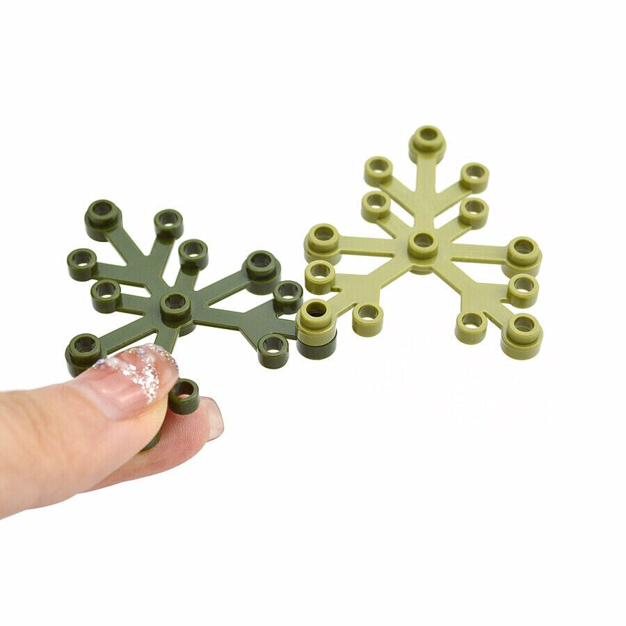40pcs 6x5 Leaf 2417 City Parts for Lego Kit Plant Flower bricks Building Blocks - Bricks & Blocks -  - The Drift Art Co.