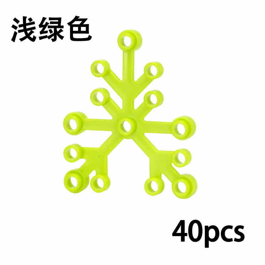 40pcs 6x5 Leaf 2417 City Parts for Lego Kit Plant Flower bricks Building Blocks - Bricks & Blocks -  - The Drift Art Co.