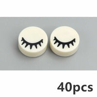 40pcs 98138 Part 1x1 Tile Round Eyelash Pupile For Lego Building Blocks Sets DIY - Plant & Flower -  - The Drift Art Co.