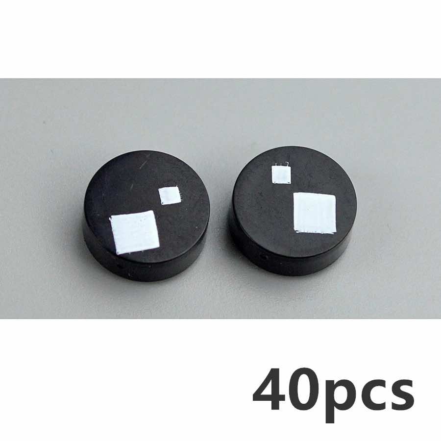 40pcs 98138 Part 1x1 Tile Round Eyelash Pupile For Lego Building Blocks Sets DIY -  - The Drift Art Co.